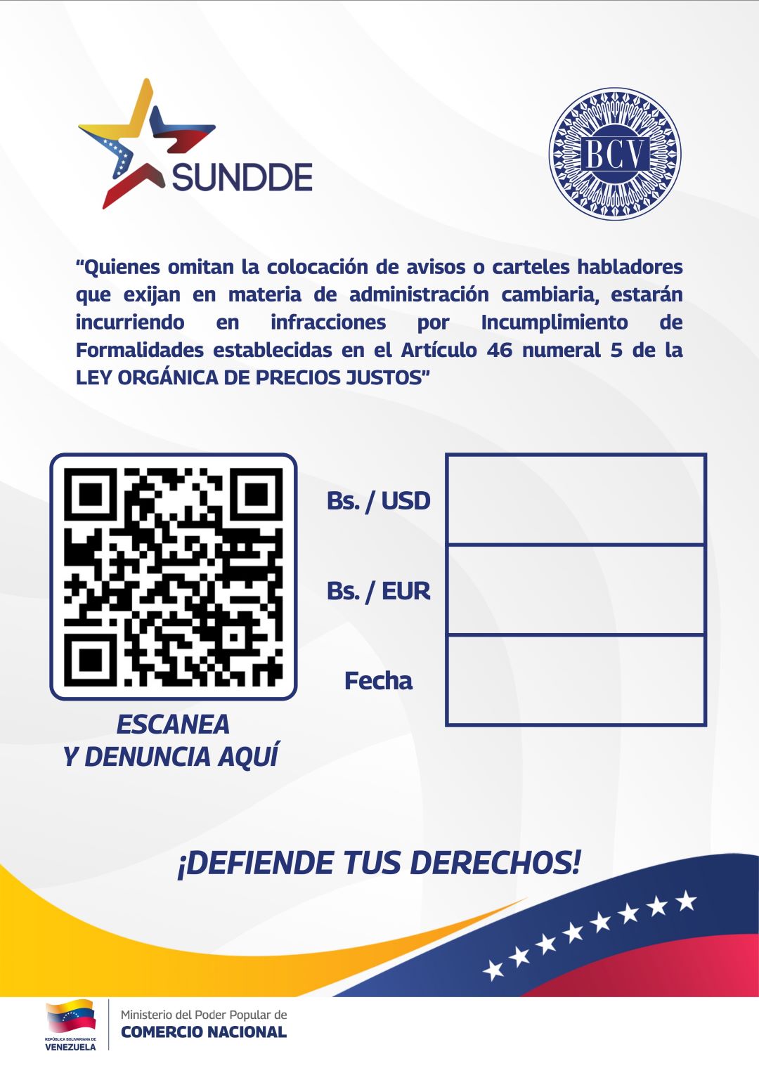 Plantilla SUNDDE